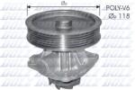DOLZ Pompă de apă, răcire motor DOLZ S225 (S225)