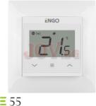 ENGO Стаен термостат engo e55-w -подходящ за 55х55 рамка за ключ