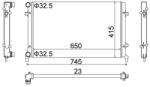E-KRAFT Radiator, racire motor E-KRAFT 1924001985 (1924001985)