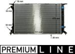 MAHLE Radiator, racire motor MAHLE BEHR *** PREMIUM LINE *** CR 910 000P (CR 910 000P)