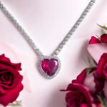 Borealy Colier Borealy Ruby Heart of the Love (BIJ103)