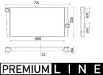 MAHLE Radiator, racire motor MAHLE BEHR *** PREMIUM LINE *** CR 957 000P (CR 957 000P)