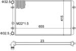 E-KRAFT Radiator, racire motor E-KRAFT 1924001979 (1924001979)