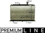 MAHLE Radiator, racire motor MAHLE BEHR *** PREMIUM LINE *** CR 1303 000P (CR 1303 000P)