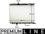 MAHLE Radiator, racire motor MAHLE BEHR *** PREMIUM LINE *** CR 515 000P (CR 515 000P)