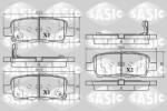 SASIC set placute frana, frana disc SASIC 6214025 (6214025)
