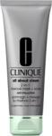 Clinique All About Clean 2-In-1 Charcoal Mask + Scrub почистваща маска за лице за жени 100 мл