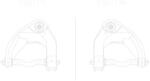 CTR Brat, suspensie roata CTR CQ0117L (CQ0117L) - automobilus