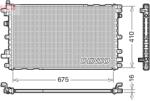 DENSO Radiator, racire motor DENSO DRM20113 (DRM20113) - automobilus