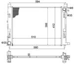E-KRAFT Radiator, racire motor E-KRAFT 1924001698 (1924001698)