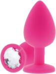 ToyJoy ToyJoy Anal Play Diamond Booty Jewel Medium Pink