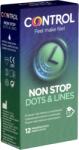 CONTROL Single: Non Stop, 12 long love condoms with ribs and dots