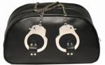 XR Brands Bondage Travel Bag With Handcuffs - Black
