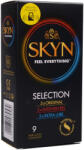 SKYN Selection - mix de prezervative fără latex (9 bucăți)