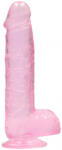 Eazi-Oh Dildo realist Clear Pleasure (15 cm), roz Dildo