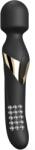 Sexy Elephant Cap de masaj 2 în 1 Dual Orgasms Gold (23, 5 cm) Vibrator