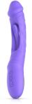 Good Vibes Only - Flax Dildo vibratoare cu stimulator pentru punctul G Vibrator