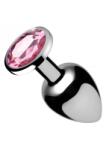 XR Brands Piatra roz - Plug anal - Mare