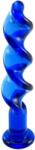 Eazi-Oh Dildo de sticlă Noble Curves (18, 5 cm) + geantă de jucării cadou Dildo