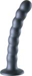 Ouch! Dildo cu bilă anal Beaded Lust (17 cm), gri Dildo