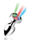 XR Brands Plug anal luminos - Mic