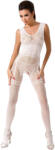 Passion Salopeta Charming Garter, alb
