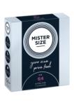 Shunga Pure Feel - Prezervative 64 mm - 3 pachet