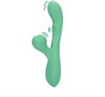 Loveline Unde puls și limbă vibratoare Rabbit Vibrator - Blue Grass Vibrator