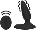 Loveline Plug anal vibrator neted cu telecomandă - Lemn dulce negru
