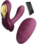 Seven Creations Vibrator pentru chiloți Egyptian Queen cu telecomandă și aplicație mobilă Vibrator