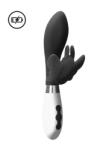 Luna Alexios - Vibrator Reîncărcabil Iepuraș - Negru Vibrator