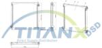 TITANX Radiator, racire motor TITANX RX149001 (RX149001)