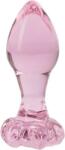 Sexy Elephant® Dildo anal Flower Glass Plug (9 cm)