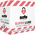 Safe - Condoms with Extra Lubricant Superlube 5 pcs