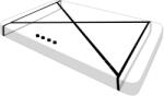 XR Brands Interlace Bed Restraint Set
