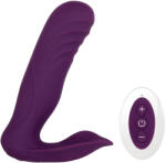 Gender X Pulsator din silicon Purple Pleasure cu telecomandă Vibrator