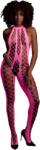 Ouch! Bodystocking cu guler - Mărime unică - Roz neon