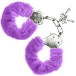 S Pleasures Furry Cuffs Purple