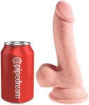 Pipedream Dildo de 6, 5" cu testicule - densitate triplă Dildo