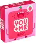 You&me JUICY - prezervative aromate (3 buc)