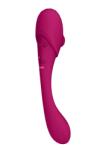 VIVE Mirai - Vibrator flexibil cu undă dublă de puls și aer Vibrator
