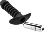 ZENN Toys ZENN Premium Ribbed Butt Plug with Strong Vibrating Bullet