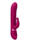 VIVE Nari - Mărgele Vibrante și Rotative, G-Spot Iepuraș - Roz Vibrator