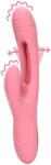 Loveline Vibrator G-spot și Clitoridian Flapping - Arabesque Roz Vibrator