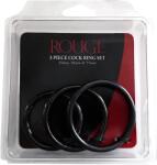 Rouge Stainless Steel Erection Rings Rouge (3 pcs) Inel pentru penis