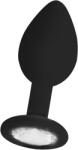 Ouch! Dop anal cu ornament de diamant - Regular