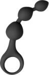 EasyToys Mărgele anale negre din silicon EASYTOYS ANAL COLLECTION