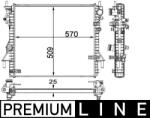MAHLE Radiator, racire motor MAHLE BEHR *** PREMIUM LINE *** CR 1937 000P (CR 1937 000P)