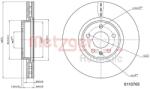 Metzger Autoteile Disc frana METZGER AUTOTEILE 6110765 (6110765)