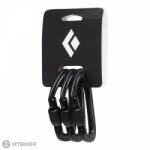 Black Diamond Set carabiniere Black Diamond Hotforge Screwgate 3 Pack, negru ()